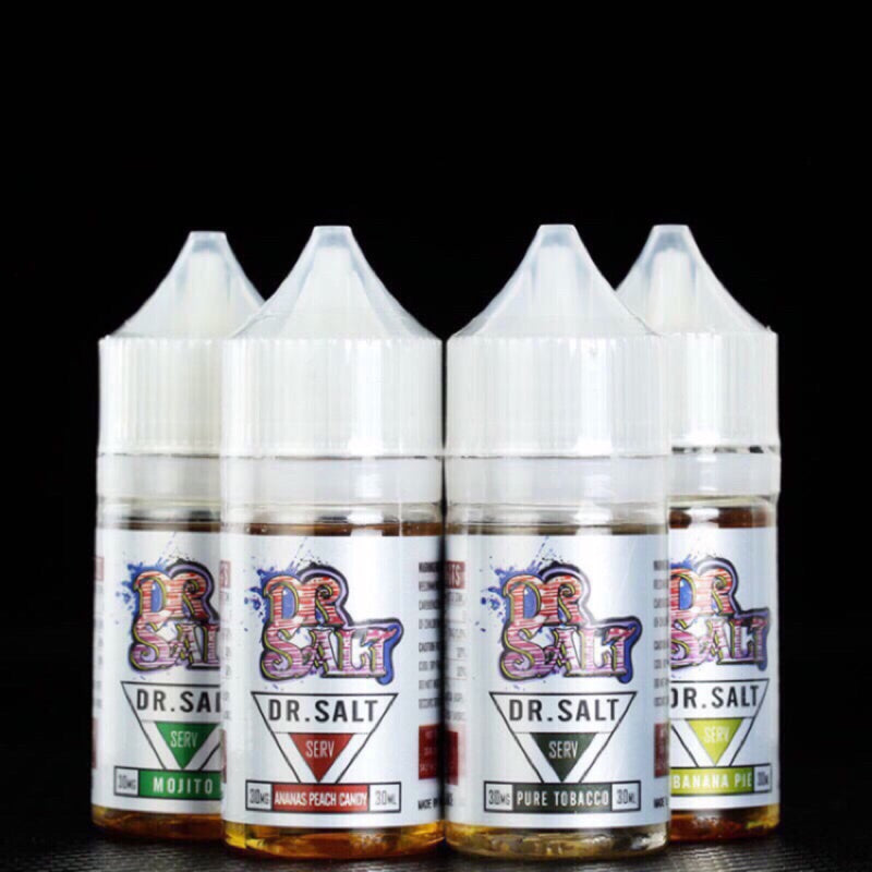 【DR SALT 鹽博士煙油】原裝正品/30ml 震撼登場  電子煙小煙鹽油全新體驗-VAKA糖果雲煙館