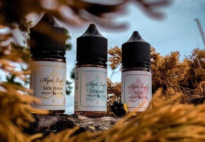 【加拿大楓葉煙油】30ML 加拿大原裝小煙油｜不涼系列煙油・經典煙草果汁系列-VAKA糖果雲煙館